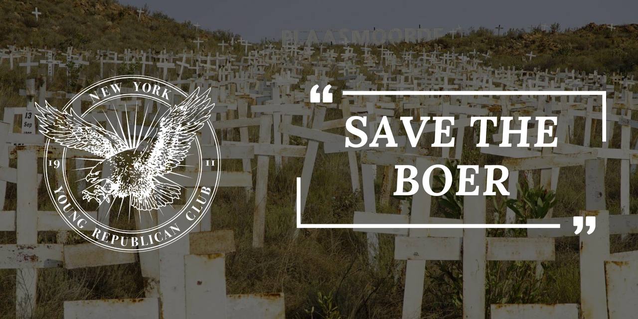 Save the Boer - New York Young Republican Club